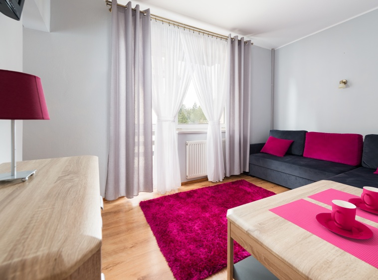 Dom Wypoczynkowy "ARKA" Apartament- pok&oacute;j wypoczynkowy z balkonem i garderobą?v=1.0